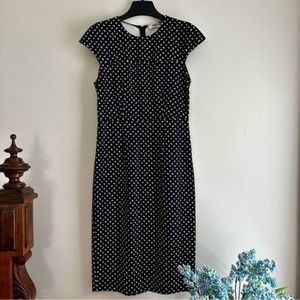 Diane Von Furstenberg • Patterned Sheath Cap Sleeve‎ Dress